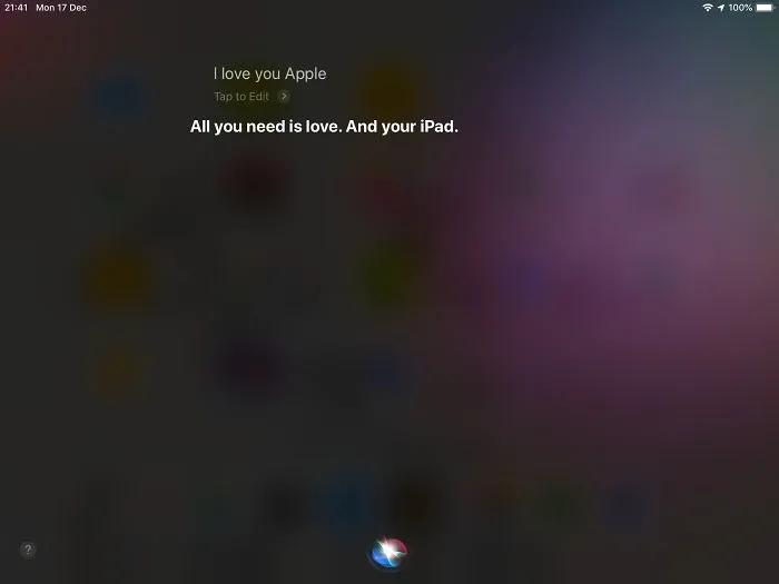 Siri Has Finally Got A Correct Answer For Something.