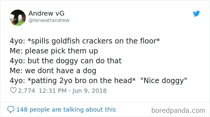 50 Hilarious Tweets That Capture What It’s Like To Live With 4-Year Olds