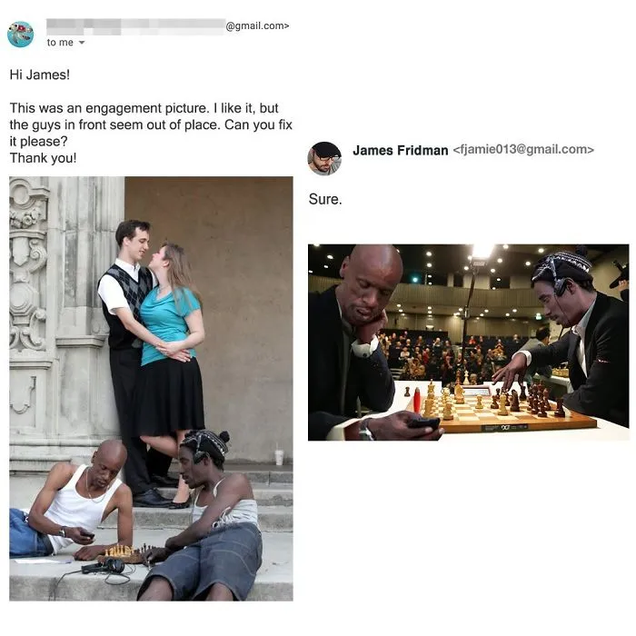 Photoshop Troll Who Takes Photo Requests Too Literally Strikes Again, And The Result Is Hilarious (17 New Pics)