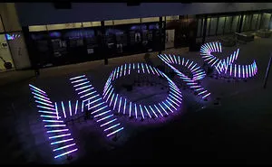 Hope -Light And Sound Installation By Aether & Hemera