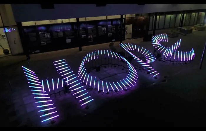 Hope -Light And Sound Installation By Aether & Hemera