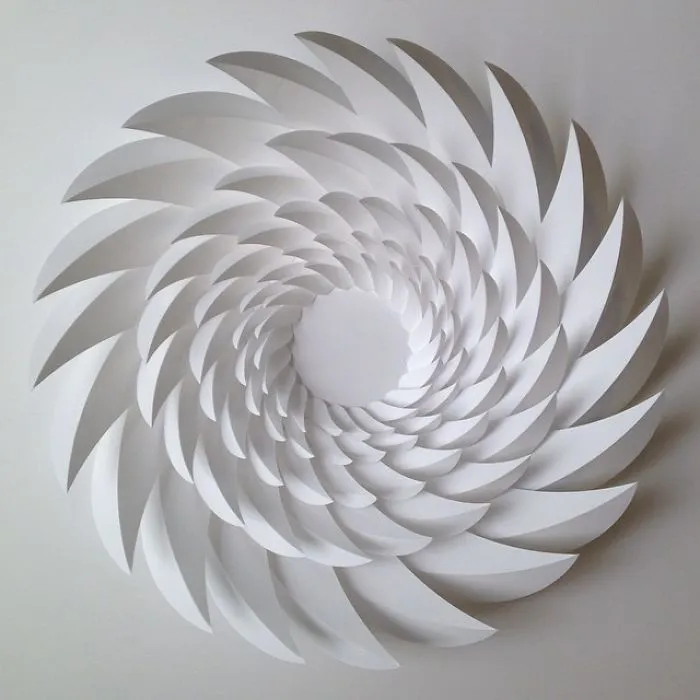 The Way This Engineer Turns Simple Sheets Of Paper Into Geometric Art Is Amazingly Satisfying (30 Pics)