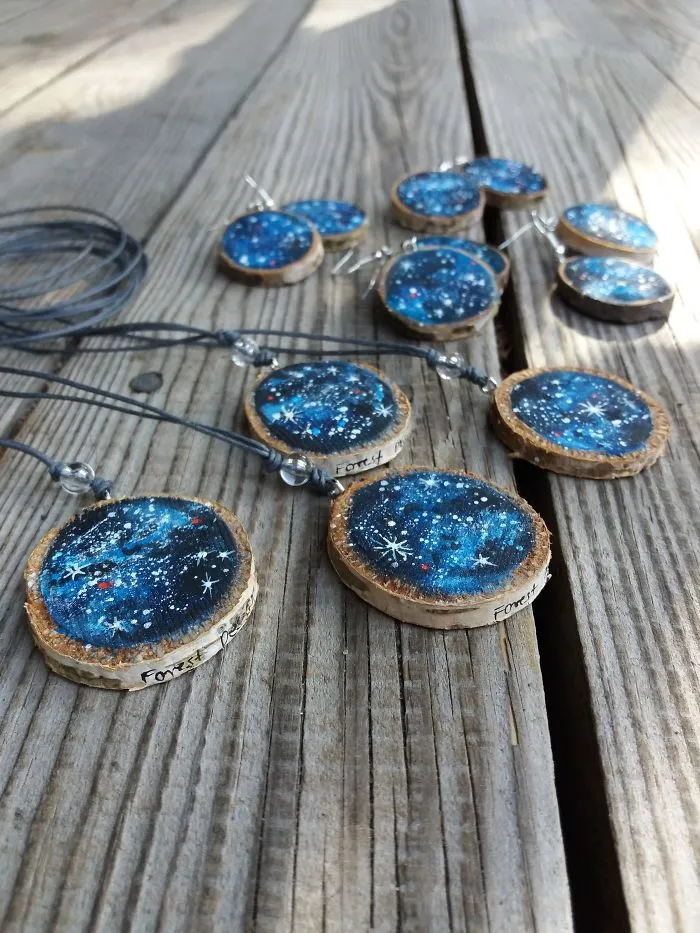 I Create Natural Jewelry From Wood Found In The Forests