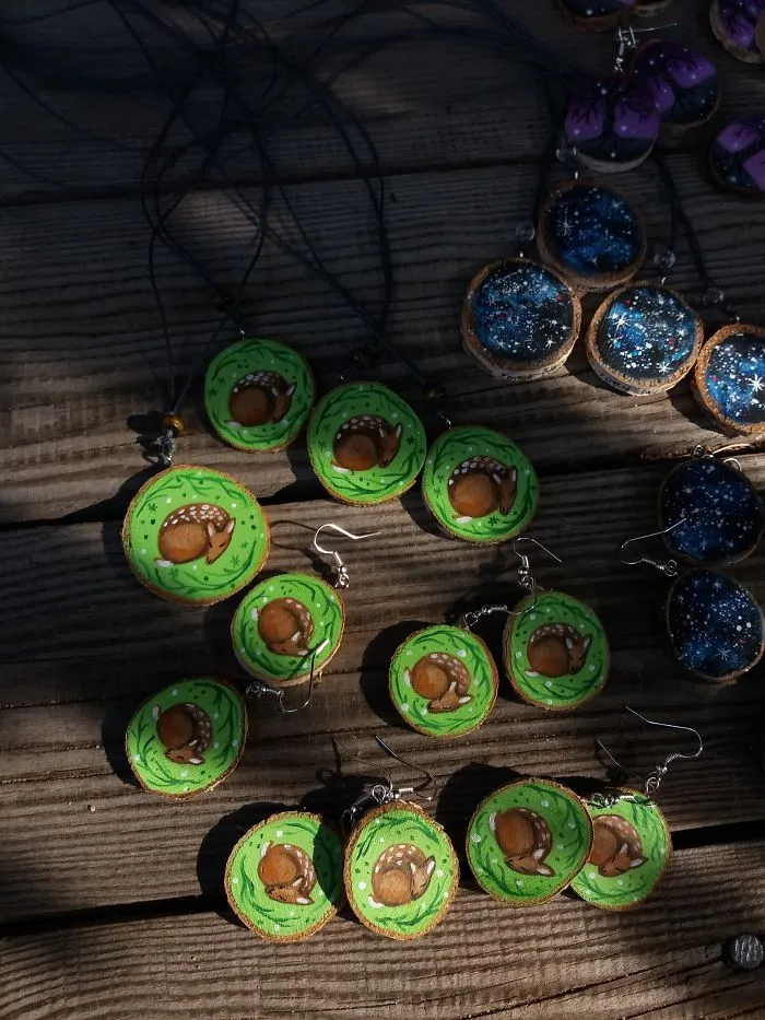 I Create Natural Jewelry From Wood Found In The Forests