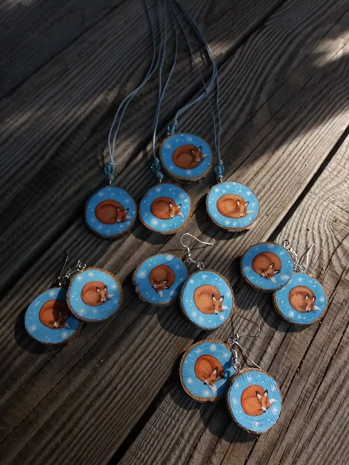 I Create Natural Jewelry From Wood Found In The Forests