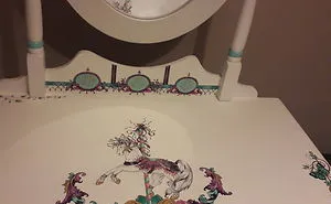 Hand Paint On Old Furniture