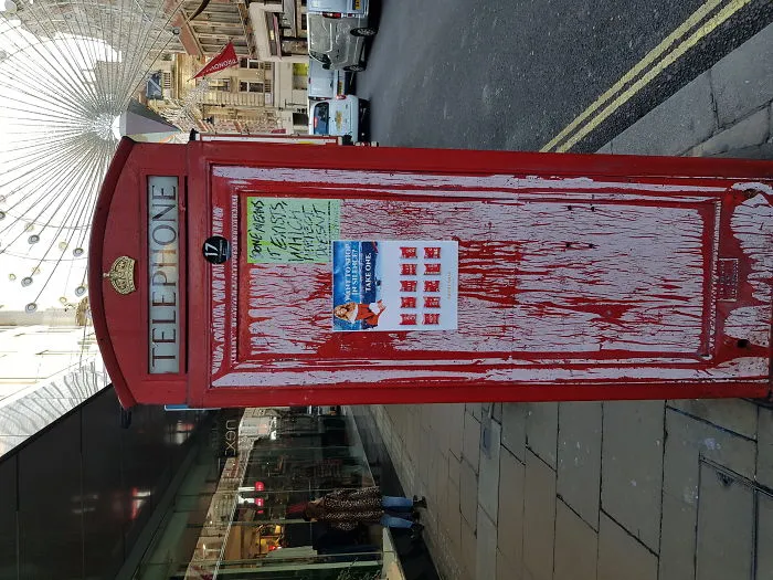 Mariah Carey Street Art On Oxford Street