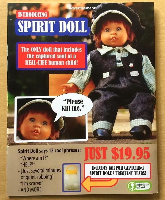 27 Hilarious Fake Christmas Gifts That 'Obvious Plant' Planted In Stores