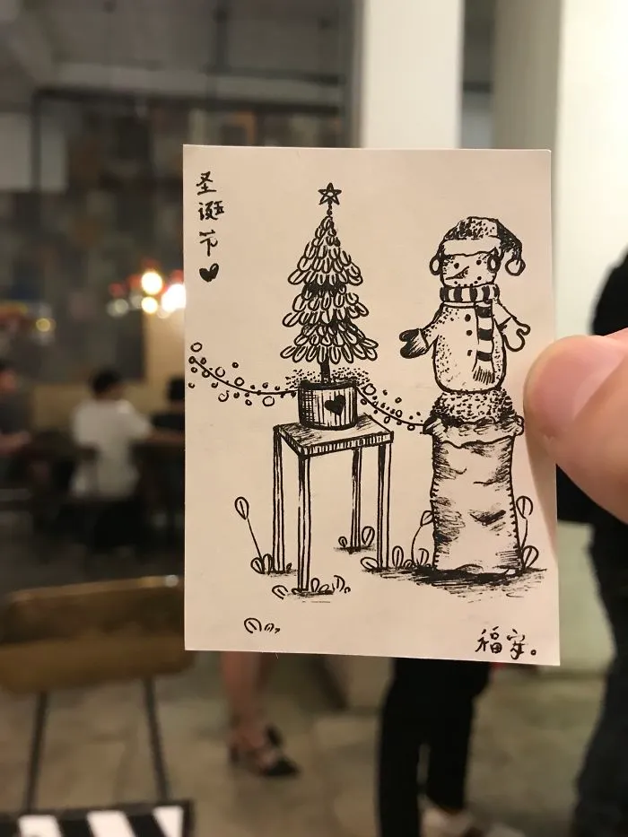 I Spent 3 Weeks Drawing Christmas Trees For The Upcoming Christmas