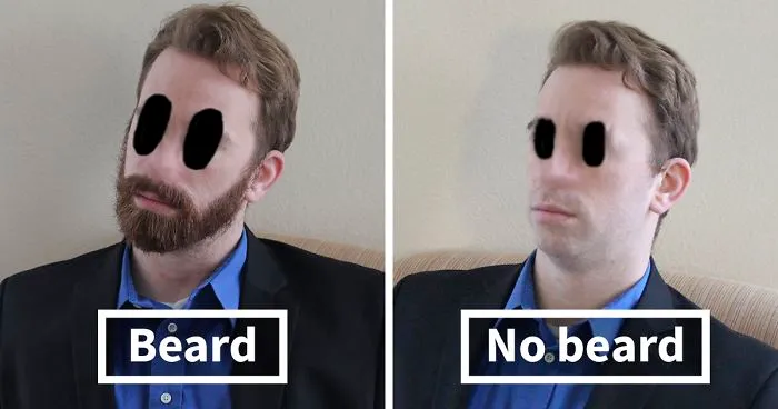 Friends Told This Guy He'd Attract More Women If He Shaved His Beard So He A/B Tested It On Tinder