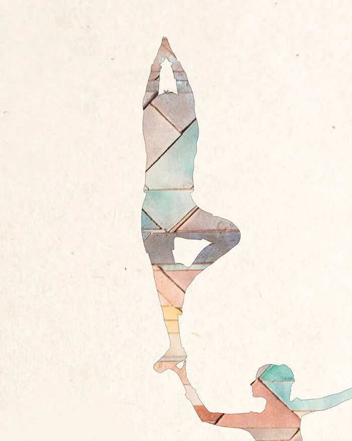 My New Work "All For One" Inspired By My Latest Pursuit Of Finding The Right Balance Between Mind And Spirit.