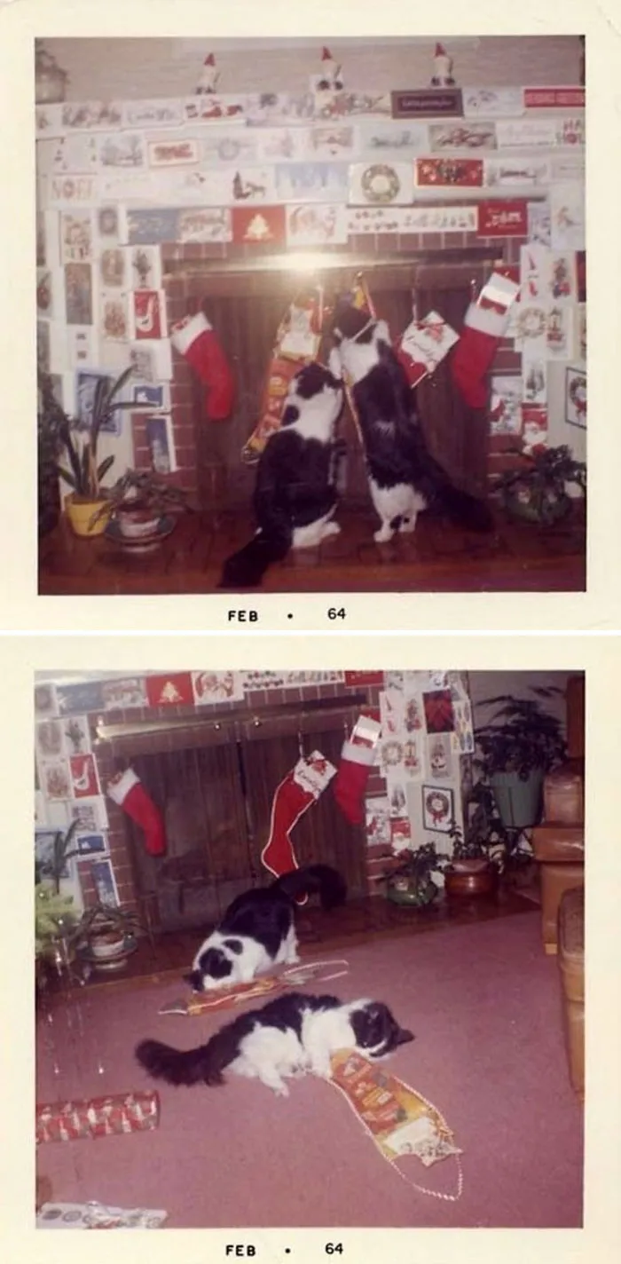 50 Photos Of Christmas Home Decor In The 1950s And 1960s Show How Much Things Have Changed