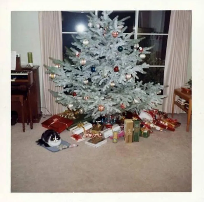 50 Photos Of Christmas Home Decor In The 1950s And 1960s Show How Much Things Have Changed