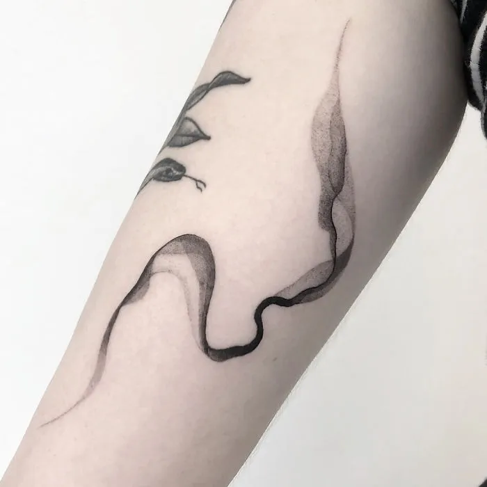 I Design Tattoos Inspired By Minimalism And Botanical Illustrations