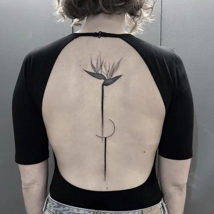 I Design Tattoos Inspired By Minimalism And Botanical Illustrations