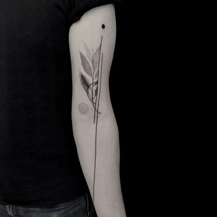 I Design Tattoos Inspired By Minimalism And Botanical Illustrations