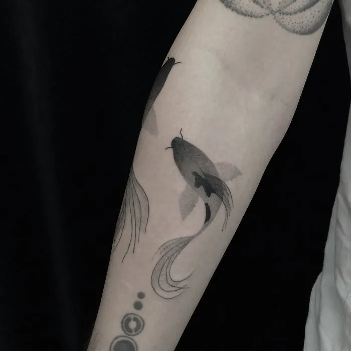 I Design Tattoos Inspired By Minimalism And Botanical Illustrations