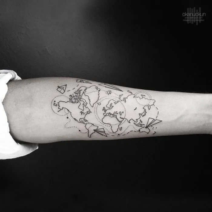 49 Amazing Geometric Tattoos By Turkish Artist Okan Uçkun