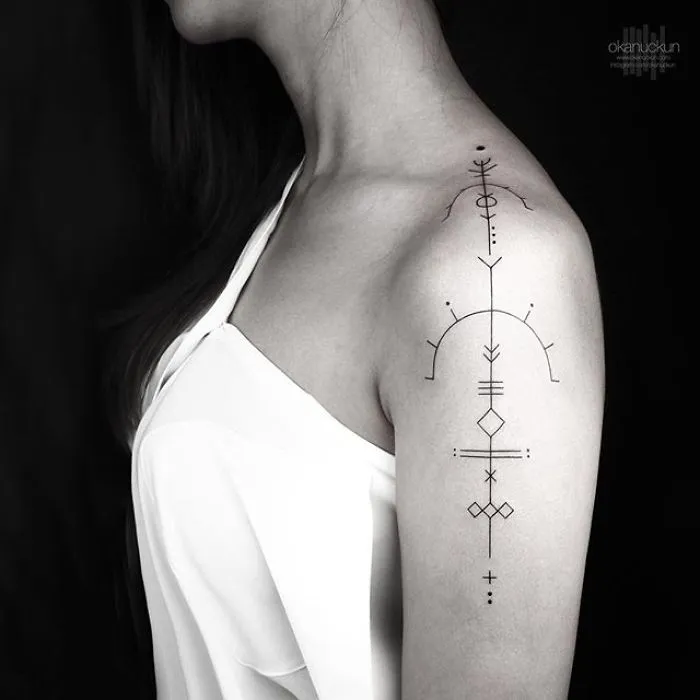 49 Amazing Geometric Tattoos By Turkish Artist Okan Uçkun