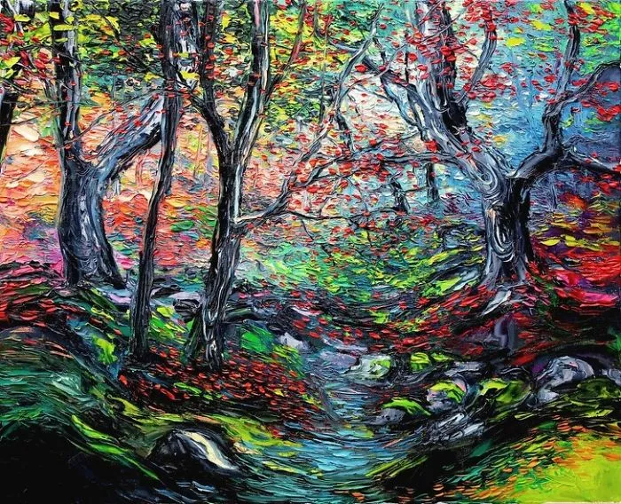 Artist’s Painting Gets Mistaken For A Van Gogh, So She Creates Brilliant ‘Starry Night’ Series (Part II)