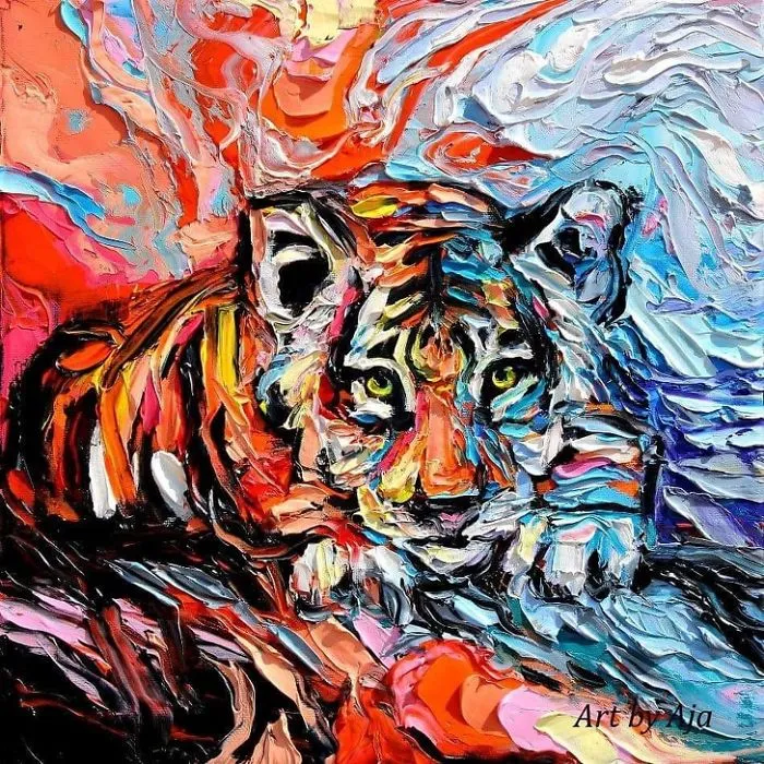 Artist’s Painting Gets Mistaken For A Van Gogh, So She Creates Brilliant ‘Starry Night’ Series (Part II)