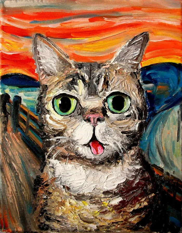 Artist’s Painting Gets Mistaken For A Van Gogh, So She Creates Brilliant ‘Starry Night’ Series (Part II)