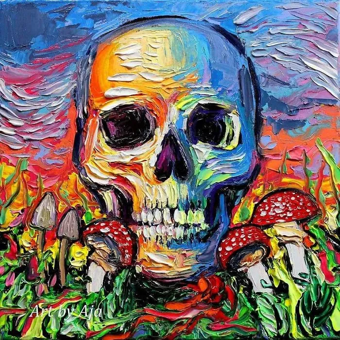 Artist’s Painting Gets Mistaken For A Van Gogh, So She Creates Brilliant ‘Starry Night’ Series (Part II)