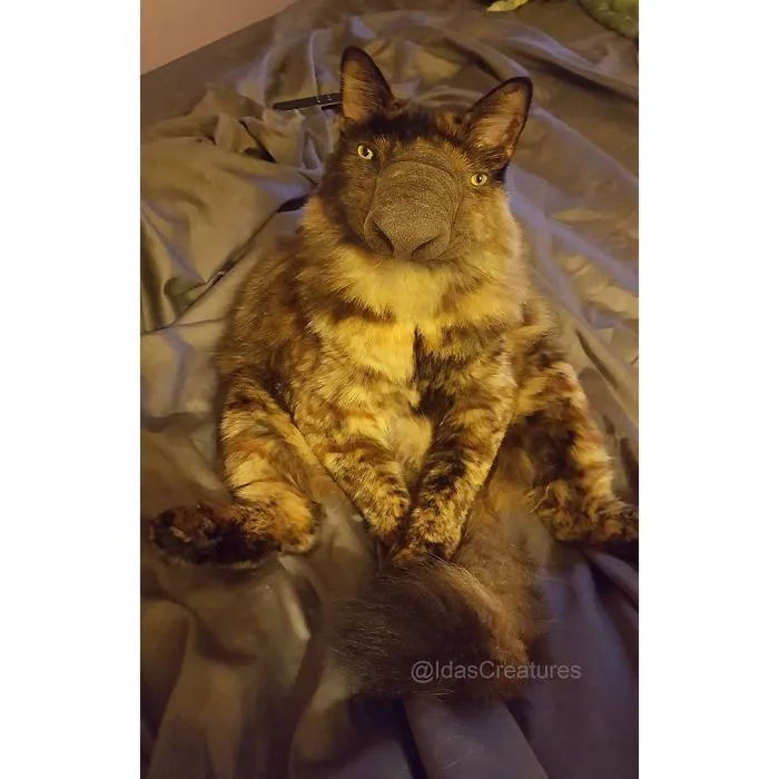 People Are Submitting Pics Of Their Pets To This Instagrammer, And She Gives Them Hilarious Makeovers
