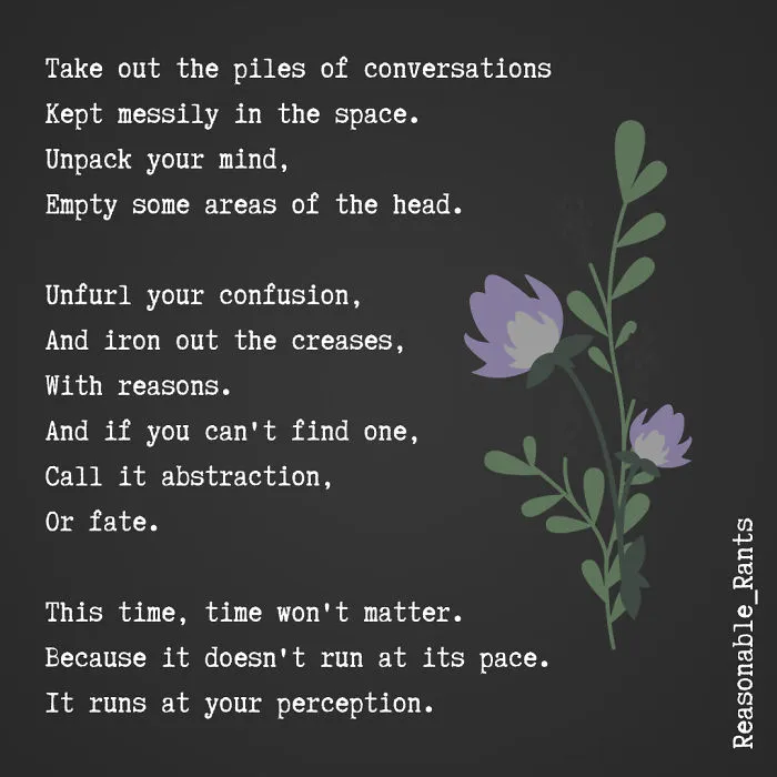 Time Doesn't Run At Its Pace, It Runs At Your Perception