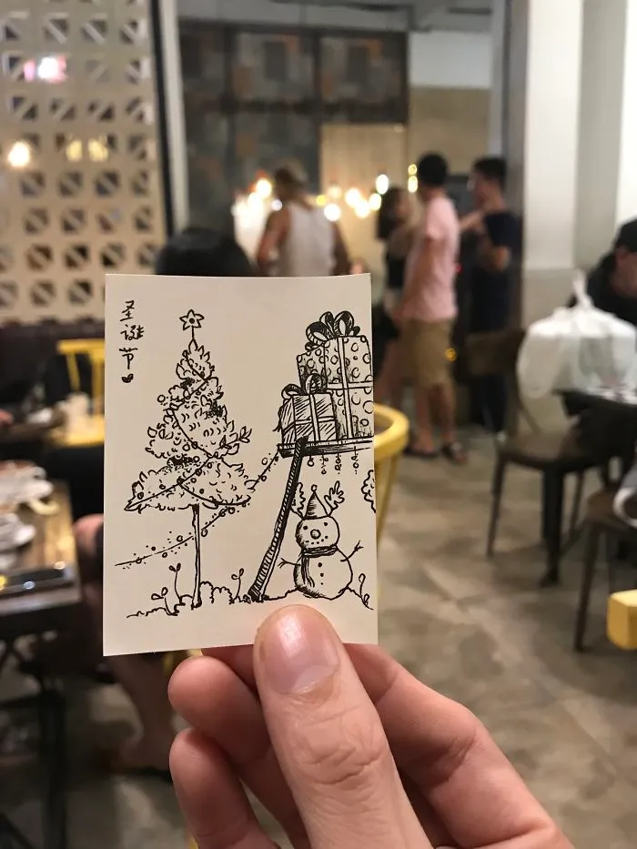 I Spent 3 Weeks Drawing Christmas Trees For The Upcoming Christmas