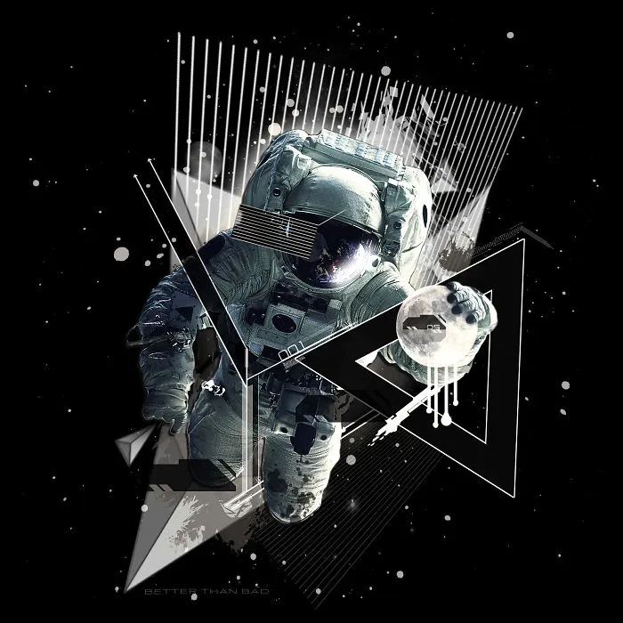 Watch As This Artist Designs An Incredible Geometric Shirt Using Only Shapes!