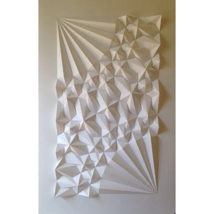 The Way This Engineer Turns Simple Sheets Of Paper Into Geometric Art Is Amazingly Satisfying (30 Pics)