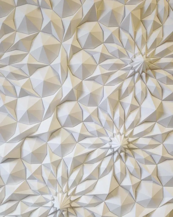 The Way This Engineer Turns Simple Sheets Of Paper Into Geometric Art Is Amazingly Satisfying (30 Pics)