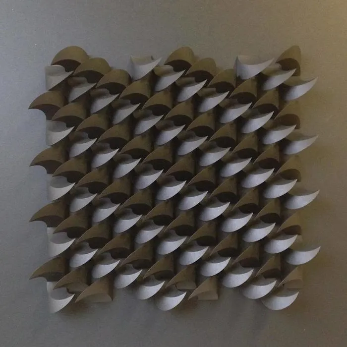 The Way This Engineer Turns Simple Sheets Of Paper Into Geometric Art Is Amazingly Satisfying (30 Pics)