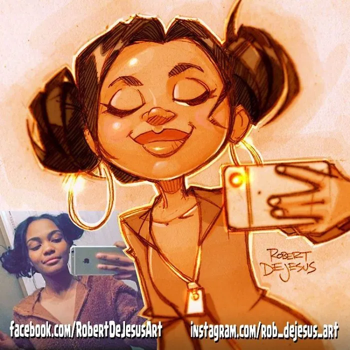 Illustrator Turns People And Their Pets Into Cartoon Characters (New Pics)