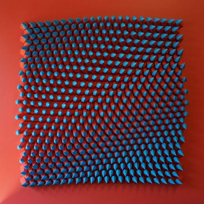 The Way This Engineer Turns Simple Sheets Of Paper Into Geometric Art Is Amazingly Satisfying (30 Pics)