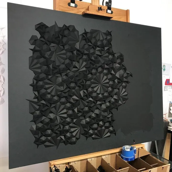The Way This Engineer Turns Simple Sheets Of Paper Into Geometric Art Is Amazingly Satisfying (30 Pics)