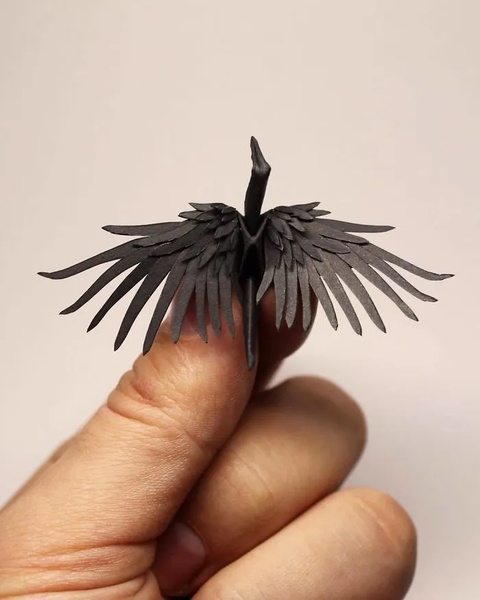 Some Time Ago I Challenged Myself To Create An Origami Crane Every Day For 1000 Days (New Pics)