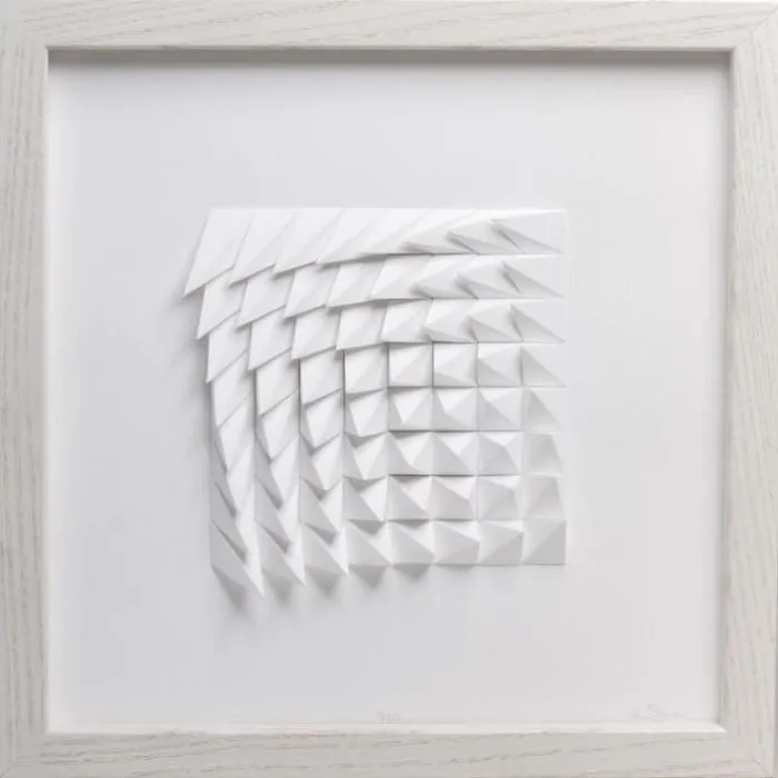 The Way This Engineer Turns Simple Sheets Of Paper Into Geometric Art Is Amazingly Satisfying (30 Pics)