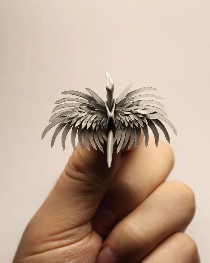 Some Time Ago I Challenged Myself To Create An Origami Crane Every Day For 1000 Days (New Pics)