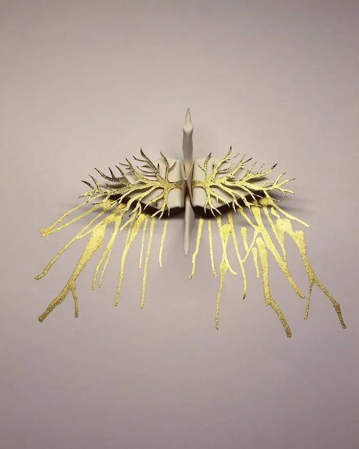 Some Time Ago I Challenged Myself To Create An Origami Crane Every Day For 1000 Days (New Pics)