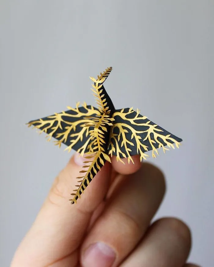 Some Time Ago I Challenged Myself To Create An Origami Crane Every Day For 1000 Days (New Pics)