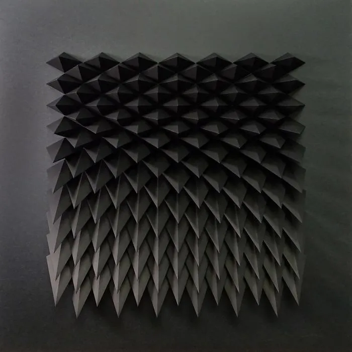 The Way This Engineer Turns Simple Sheets Of Paper Into Geometric Art Is Amazingly Satisfying (30 Pics)