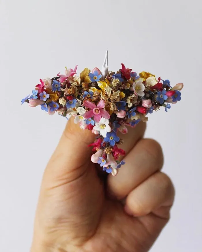 Some Time Ago I Challenged Myself To Create An Origami Crane Every Day For 1000 Days (New Pics)