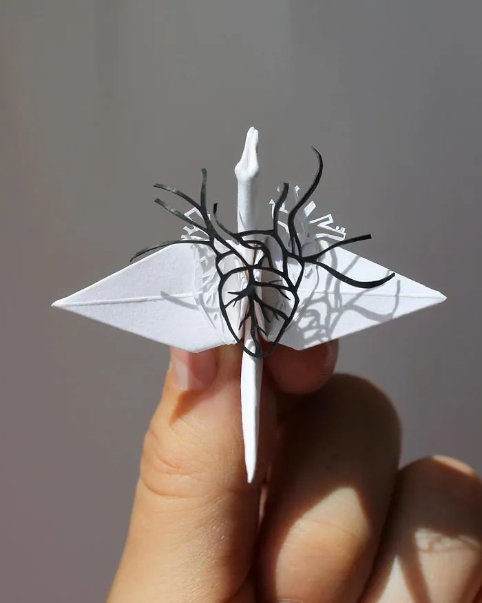 Some Time Ago I Challenged Myself To Create An Origami Crane Every Day For 1000 Days (New Pics)