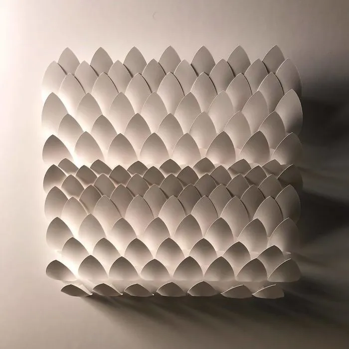 The Way This Engineer Turns Simple Sheets Of Paper Into Geometric Art Is Amazingly Satisfying (30 Pics)
