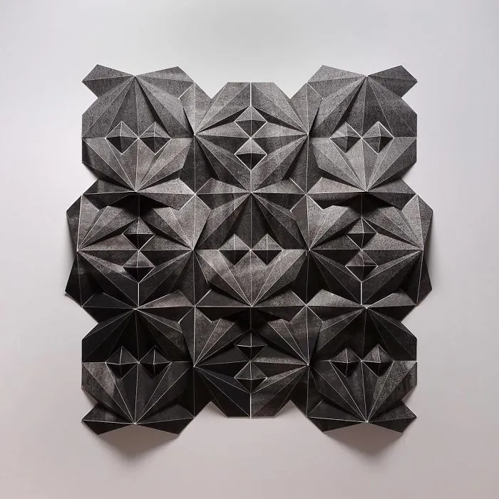 The Way This Engineer Turns Simple Sheets Of Paper Into Geometric Art Is Amazingly Satisfying (30 Pics)