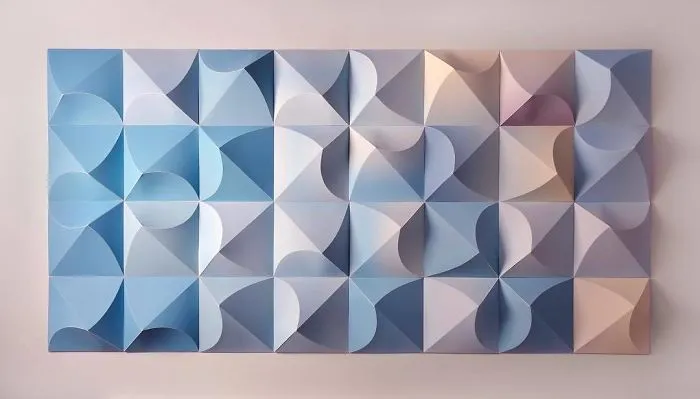 The Way This Engineer Turns Simple Sheets Of Paper Into Geometric Art Is Amazingly Satisfying (30 Pics)
