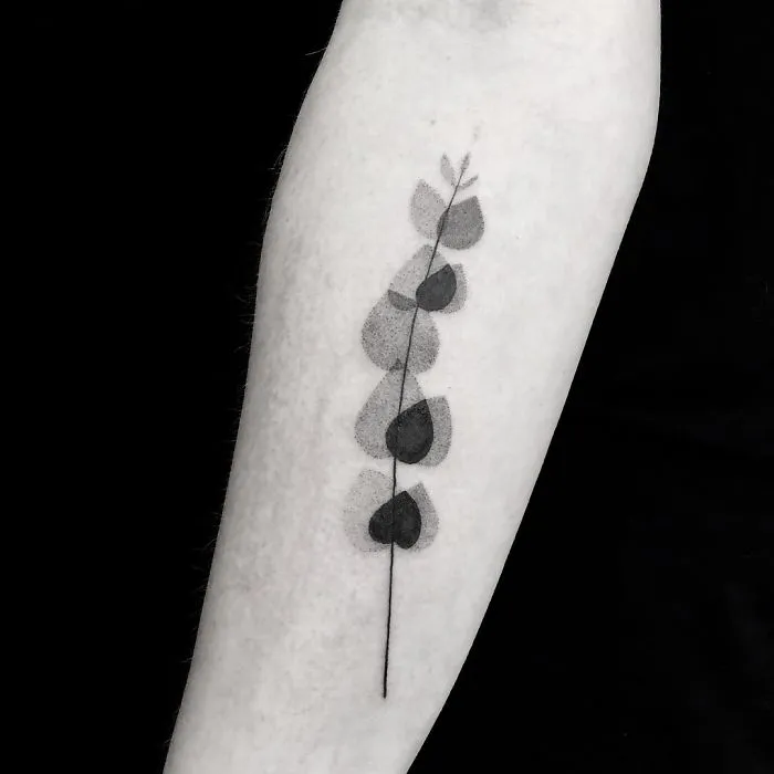 I Design Tattoos Inspired By Minimalism And Botanical Illustrations