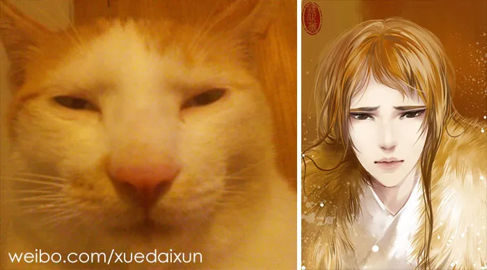 Chinese Artist Creates Human Version Of Cats And Dogs, And The Result Is On Point (22 Pics)